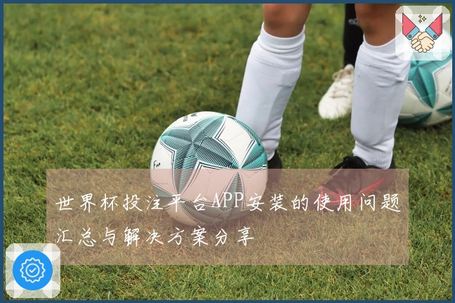 世界杯投注平台APP安装的使用问题汇总与解决方案分享