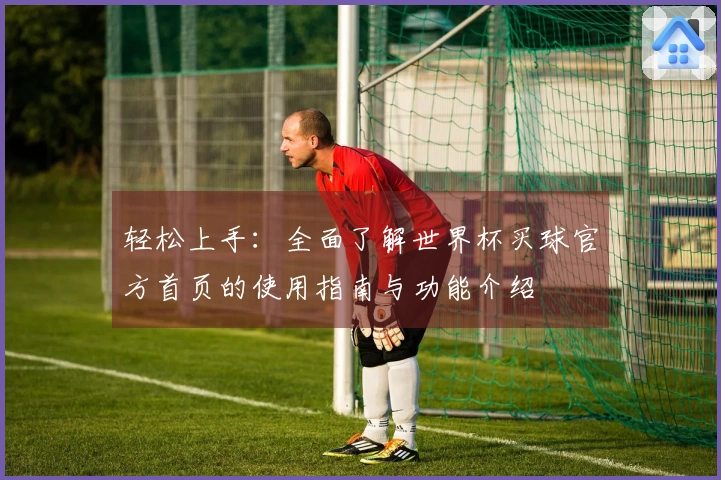 轻松上手:全面了解世界杯买球官方首页的使用指南与功能介绍